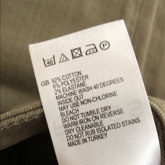 NEW • Reiss • Stevie Skinny Leg Jeans Khaki Brown - Picture 6 of 7